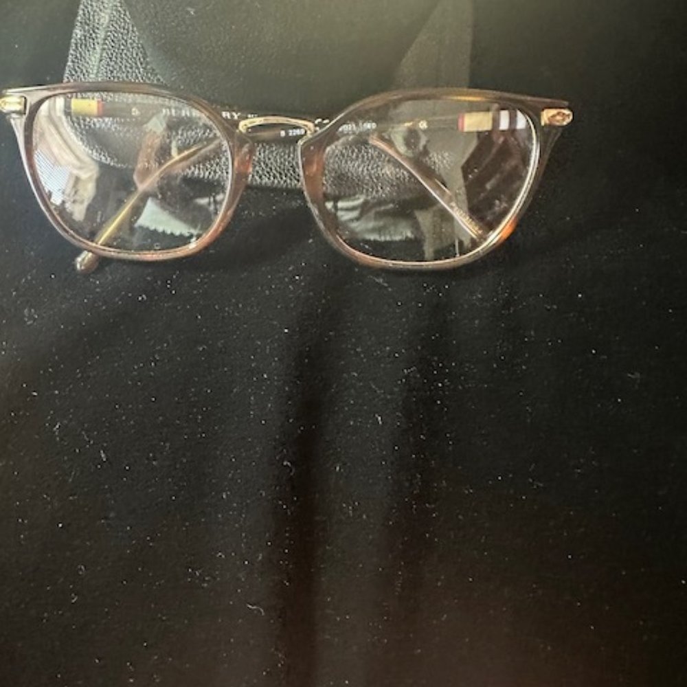 Burberry frame -Demo prescription glasses